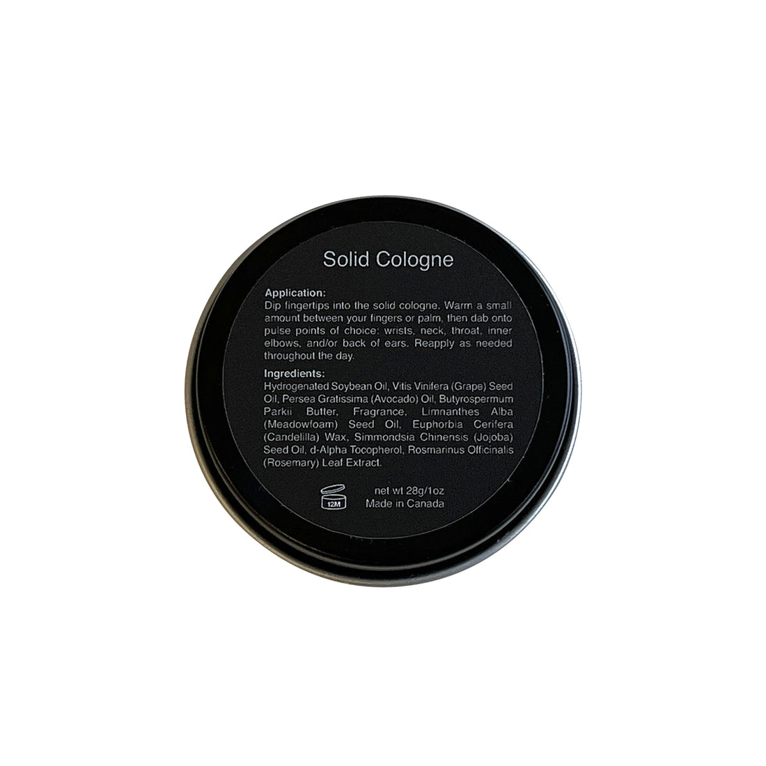 Cedar Tobacco Solid Cologne - Cedar Tobacco - EnerGroom