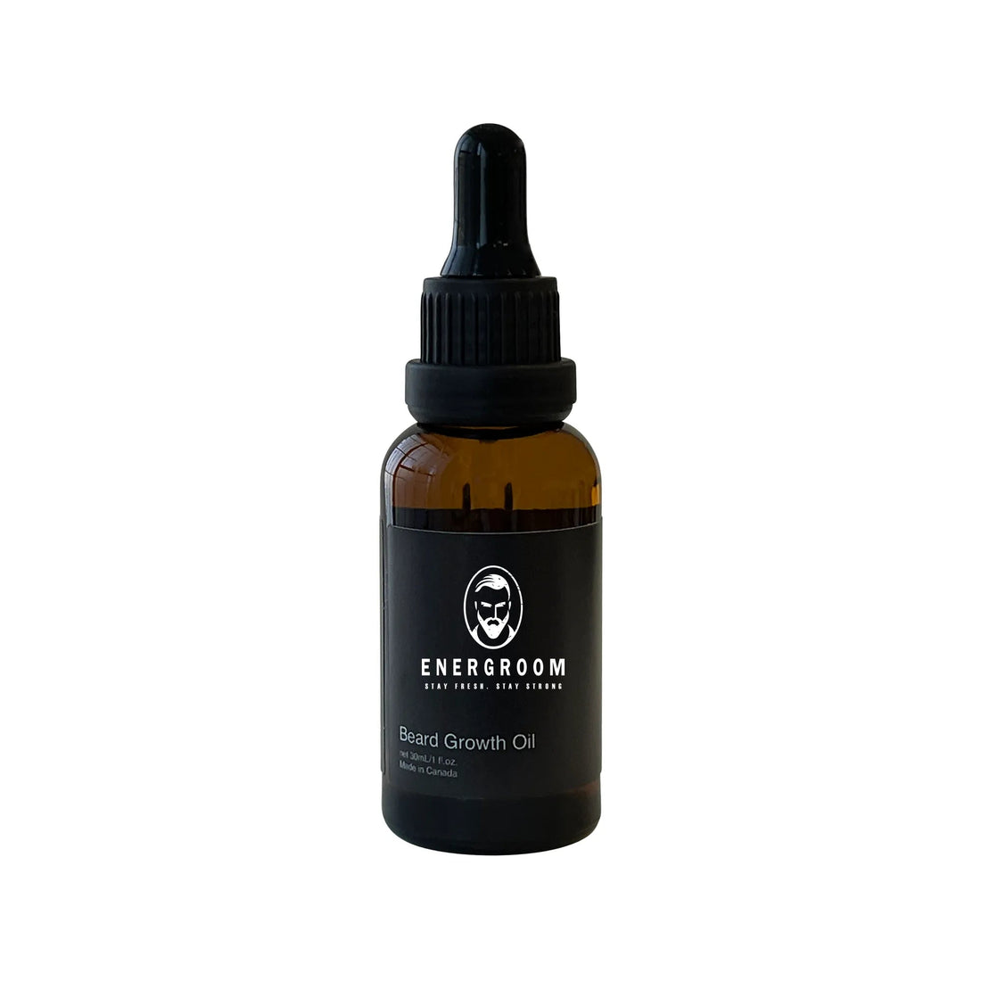 Hemp Infused Beard Growth Oil - Unscented - EnerGroom